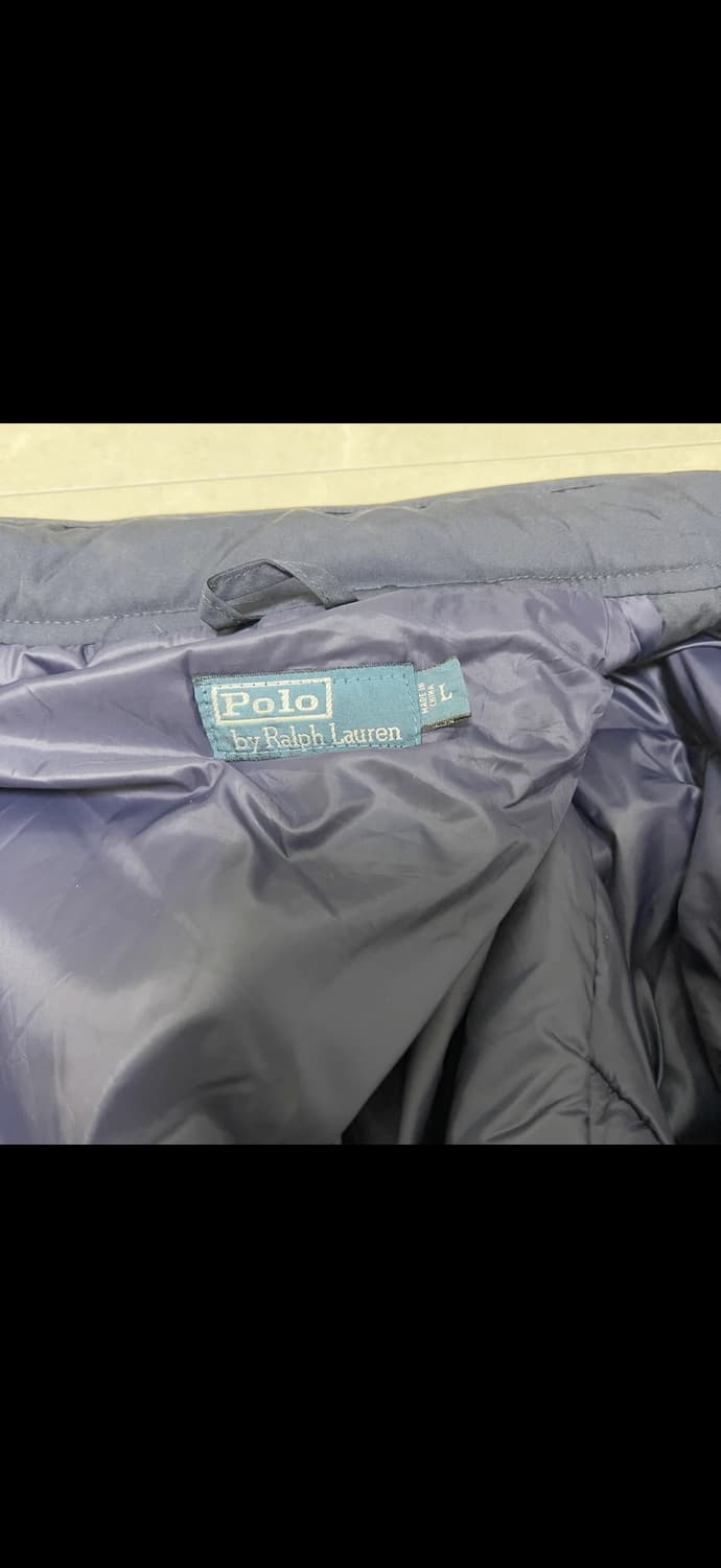 폴로 USA 레이싱팀 패딩점퍼자켓 네이비 L 상품이미지3