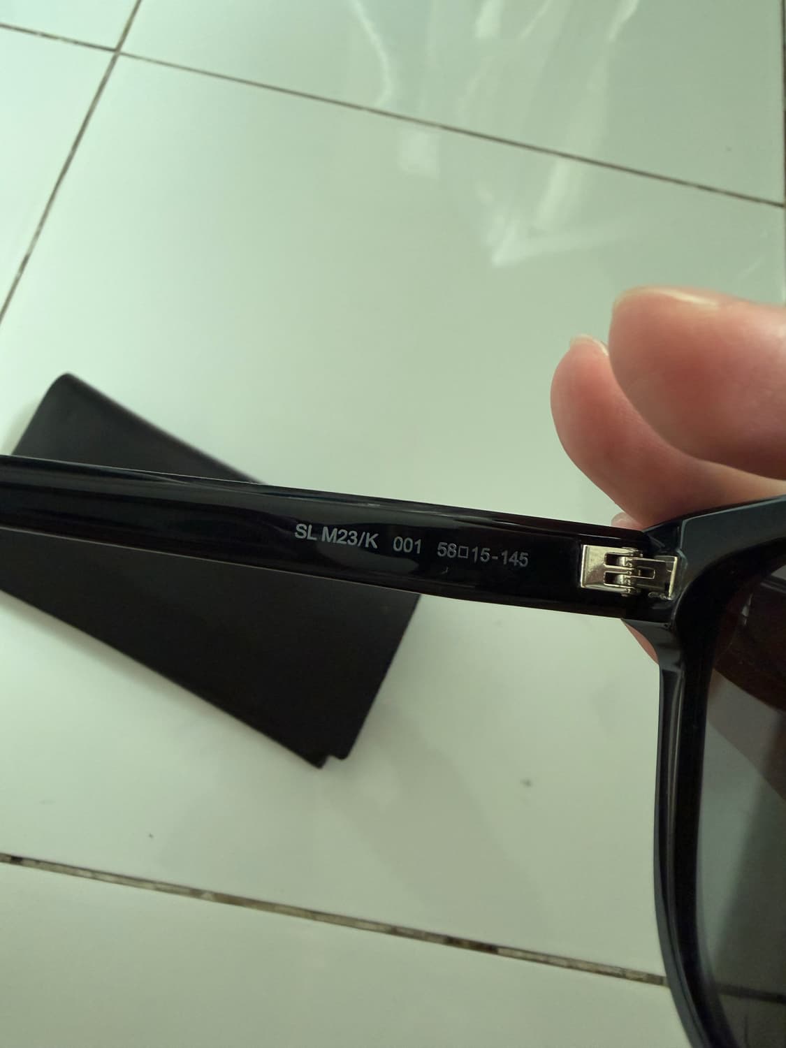 생로랑 SL M23/K-001 선글라스 상품이미지3
