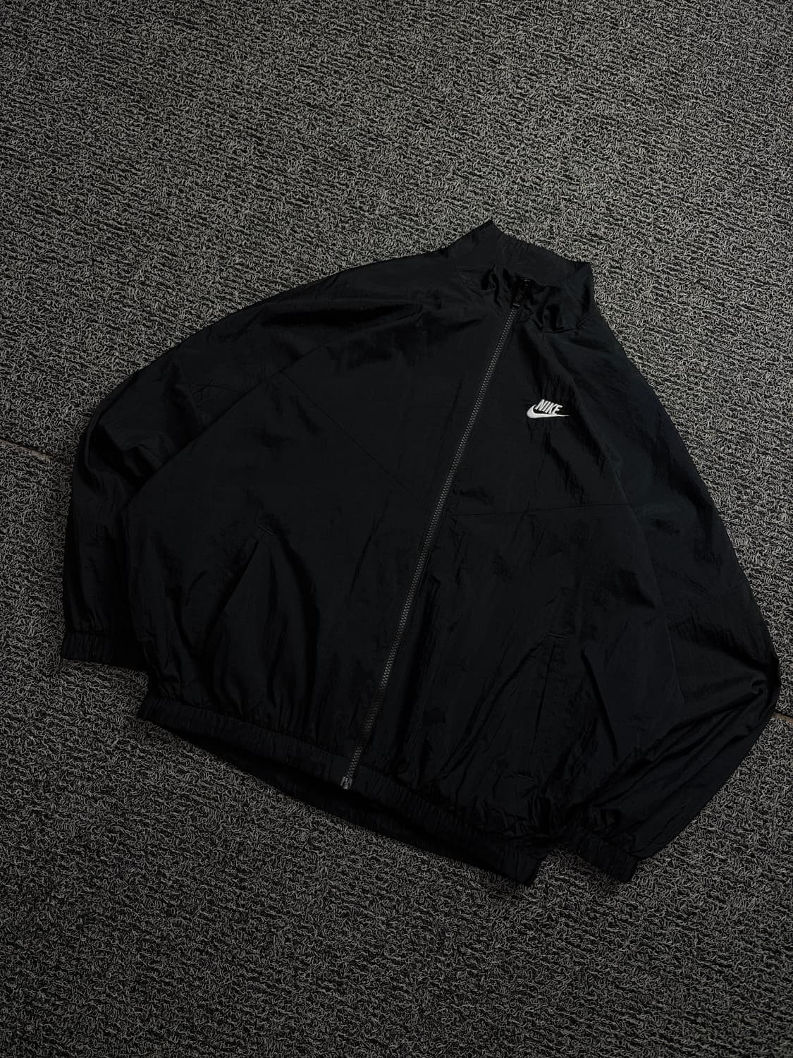 나이키 신형 퓨추라 나일론 블랙 트랙자켓 1845 상품이미지1