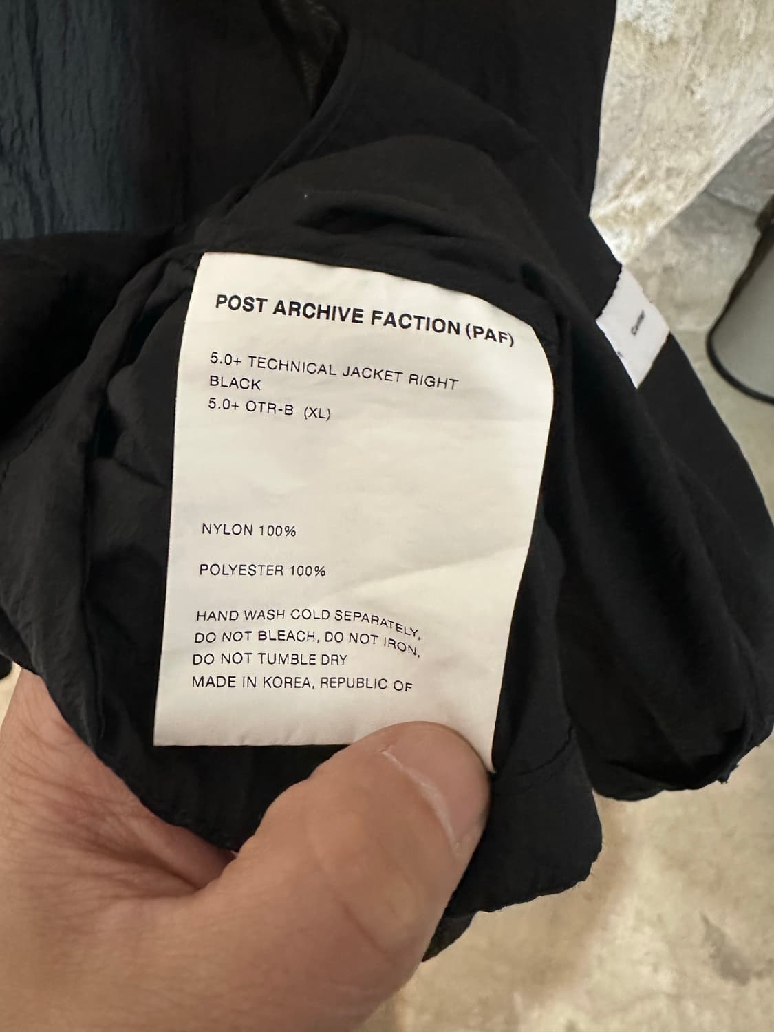 Paf 5.0 테크니컬 바림막이 상품이미지3