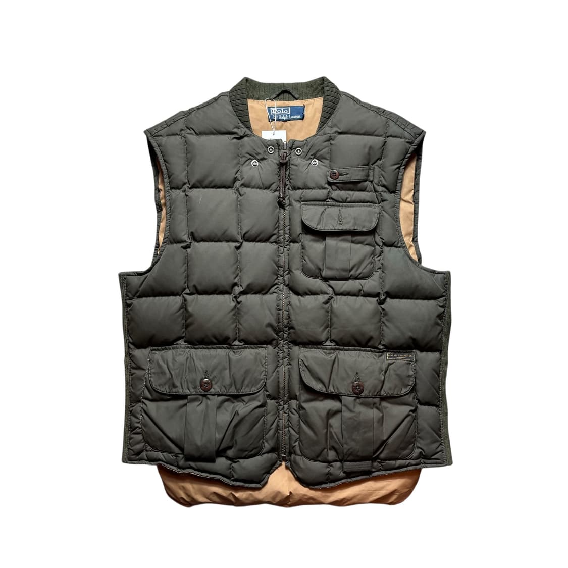 90s 폴로 퀼팅 푸퍼 베스트 상품이미지1
