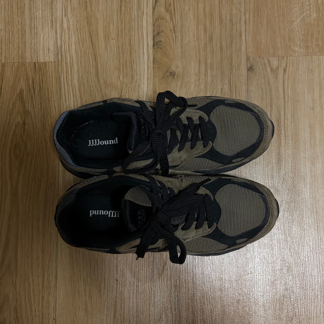 (240) 뉴발란스 x jjj자운드 990v3 브라운 블랙 상품이미지2