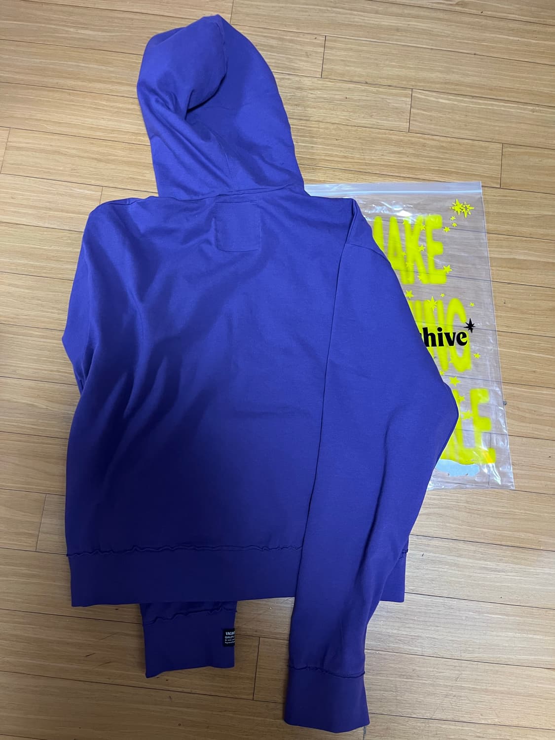 베이컨트 아카이브 후드 라지(퍼플) 상품이미지2