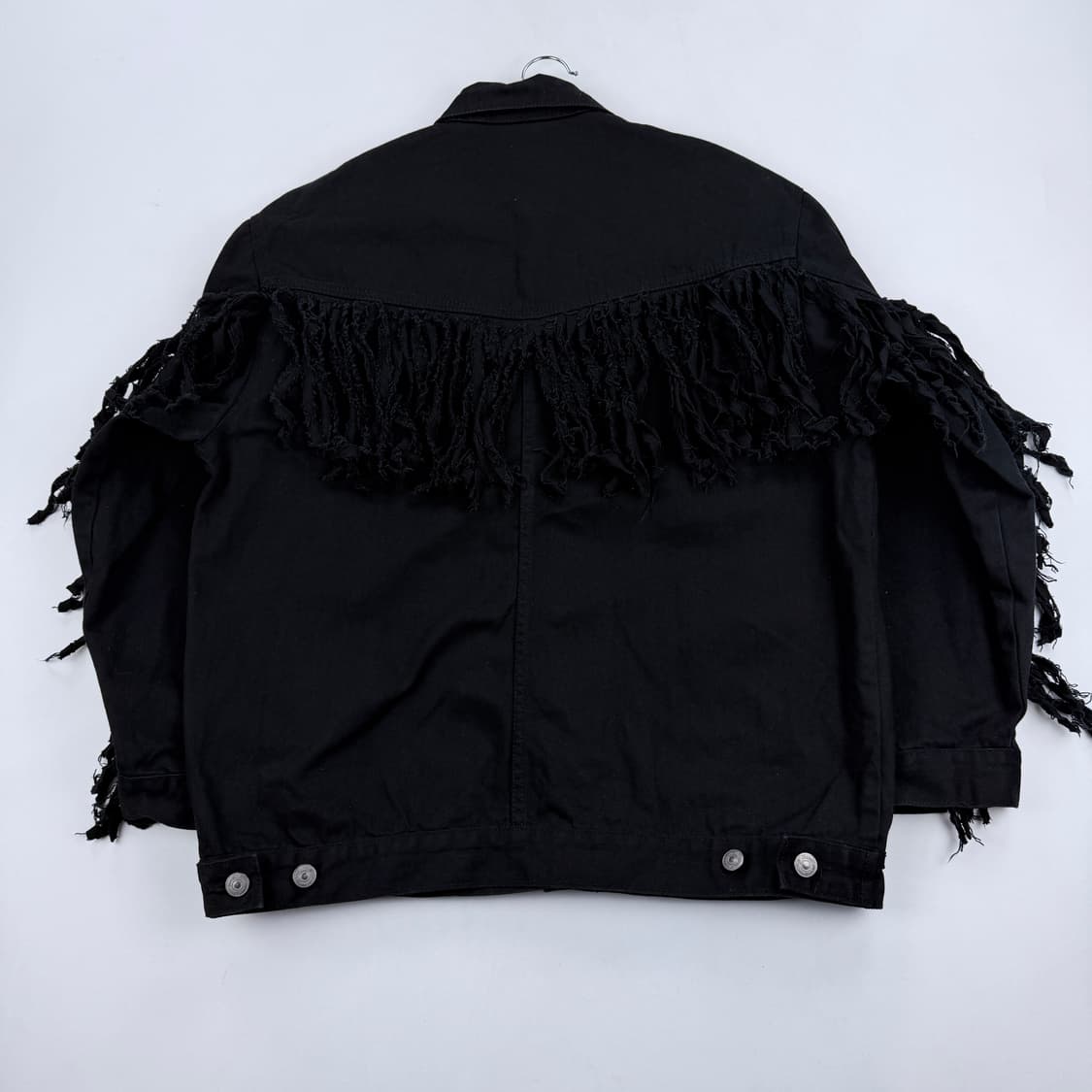 쓰리타임즈 프런지 데님자켓 상품이미지4