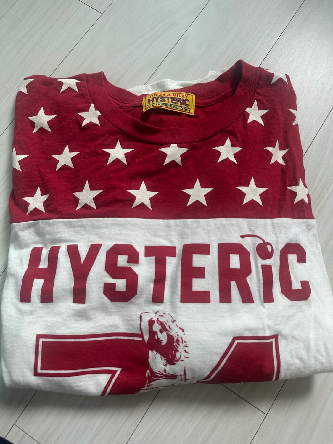 Hysteric glamour 빈티지 풋볼 티셔츠  상품이미지1
