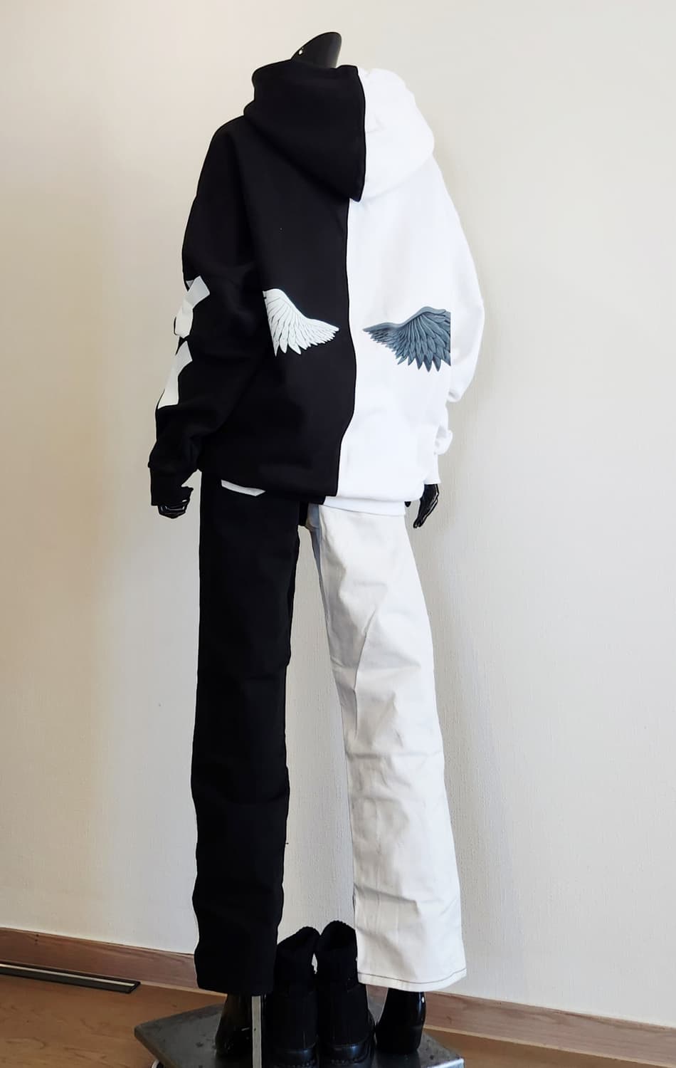 모카형 후드 맨투맨  상품이미지5