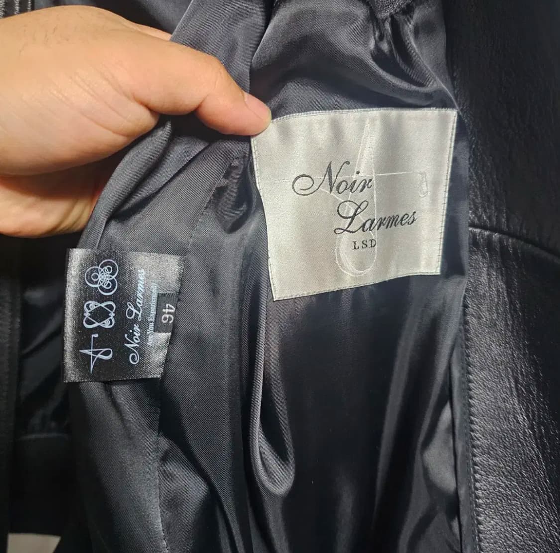 느와르라르메스 스탠다드 레더자켓 46 상품이미지3