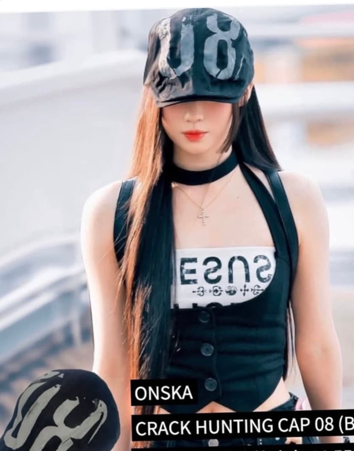 온스카 빈티지 헌팅캡(아사착용) 상품이미지2