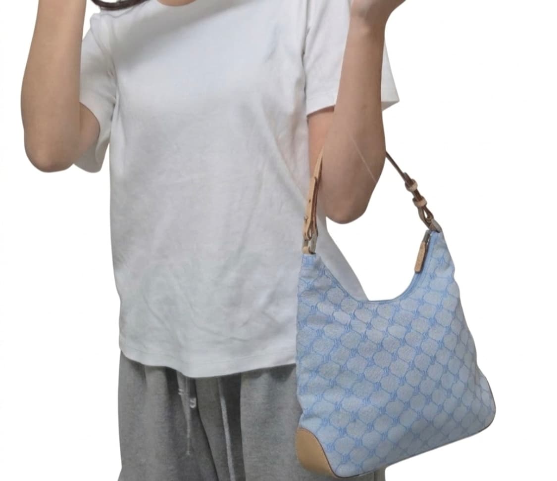 🩵폴로 랄프로렌 호보백 스카이블루/하늘색 y2k 00's 빈티지 상품이미지10