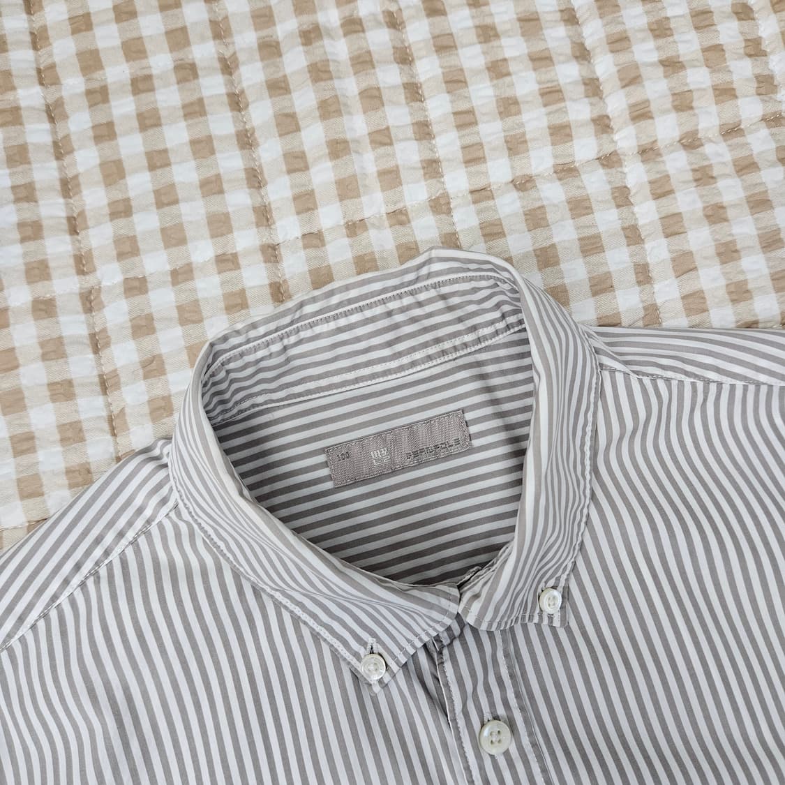 빈폴 긴소매 스트라이프 셔츠 남자100 상품이미지2