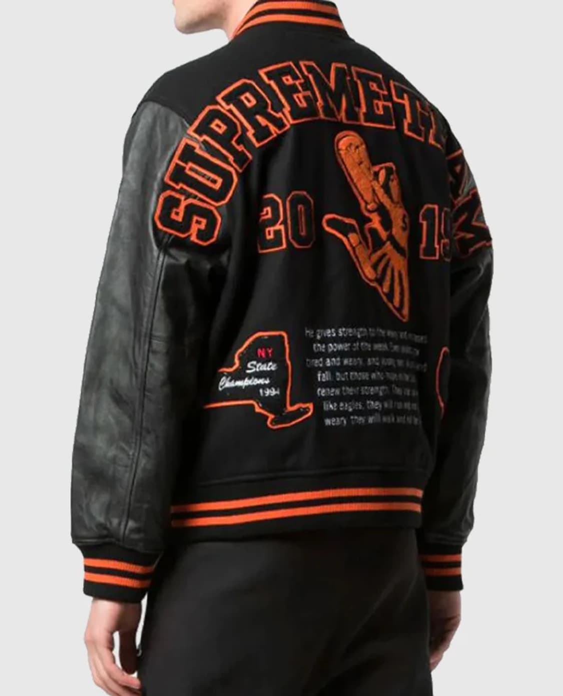 Supreme — Team Varsity Jacket (FW19) 상품이미지4