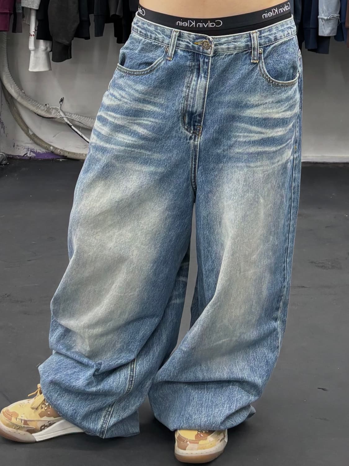 DNSR 어썸 배기 데님팬츠 상품이미지1