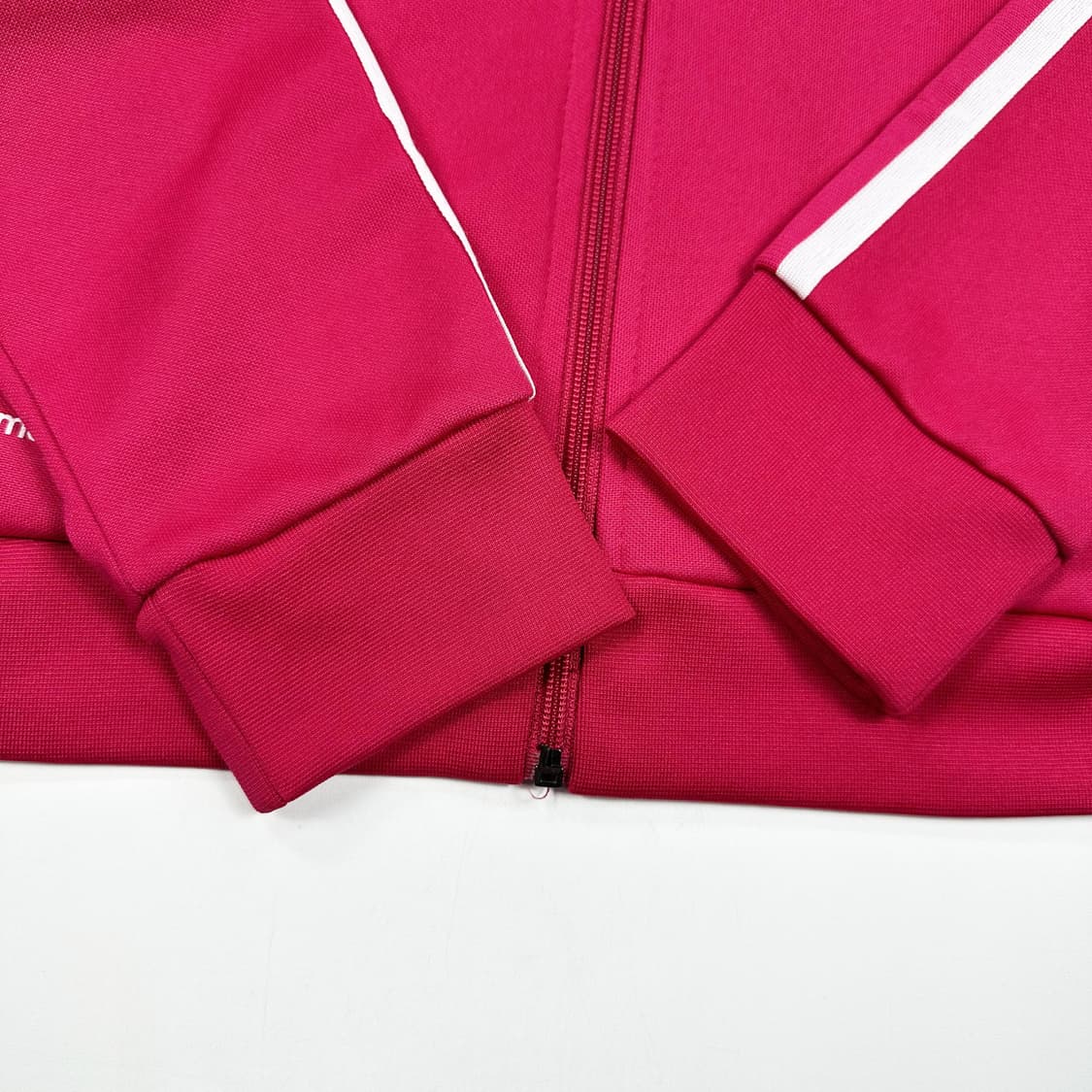 아디다스 og 미니멀 삼선 져지 핫핑크 여성M 상품이미지4