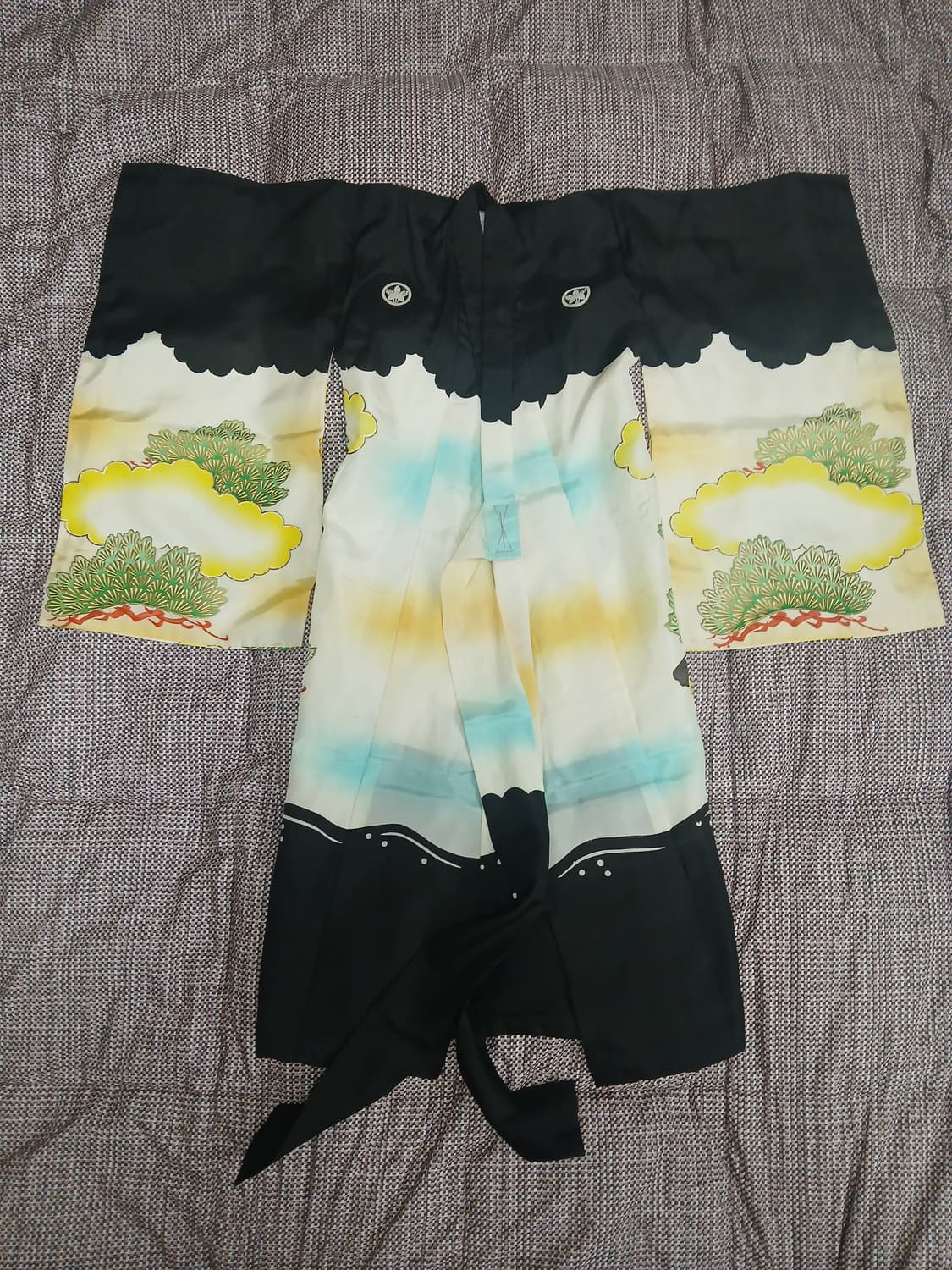 독수리 자수 일본 하오리 상품이미지3