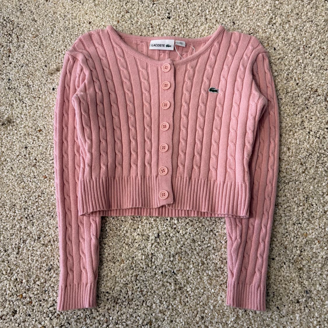 라코스테 긴팔 가디건⭐️250 상품이미지1