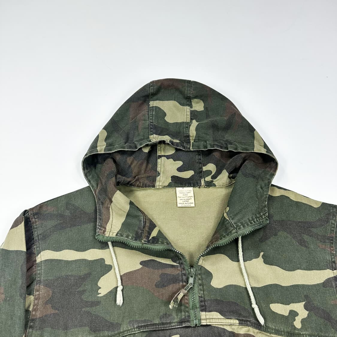 JPN 재팬빈티지 오버핏 카모 후디 아노락 L 상품이미지2