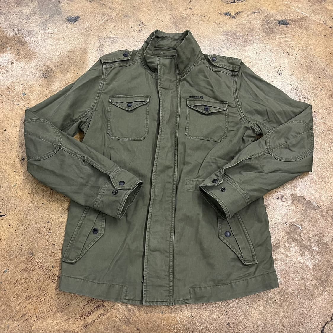 [ 정품/M ] 디젤 밀리터리 야상 자켓 b16 상품이미지2