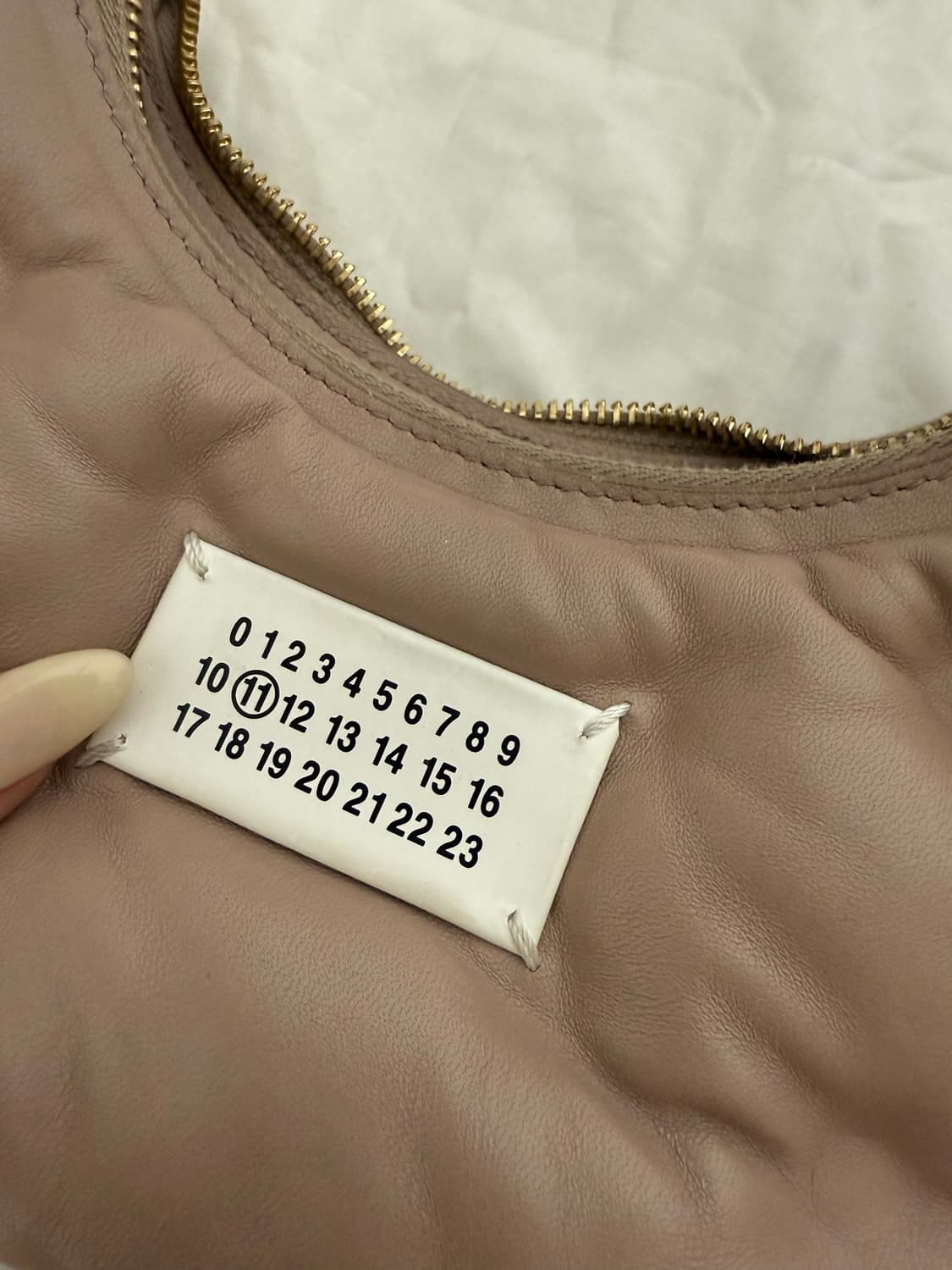 메종 마르지엘라 글램 슬램 호보 마이크로백 상품이미지4