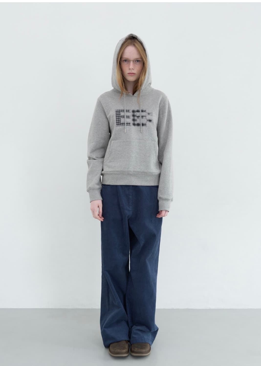 엔조블루스 코듀로이와이드팬츠 딥블루 m 상품이미지1