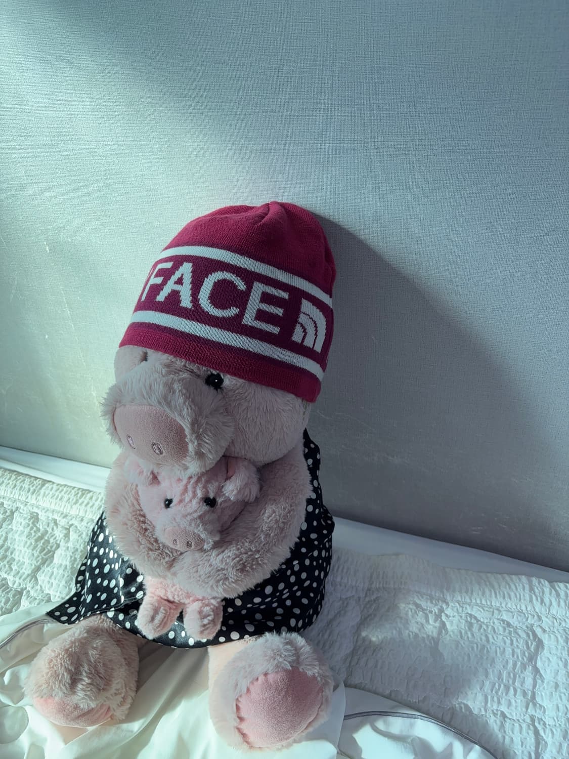 노스페이스 핑크 비니 상품이미지5