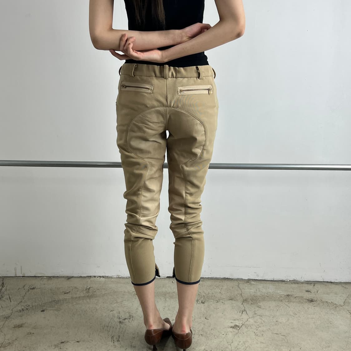 언더커버 10AW 레더 스위칭 팬츠 상품이미지5