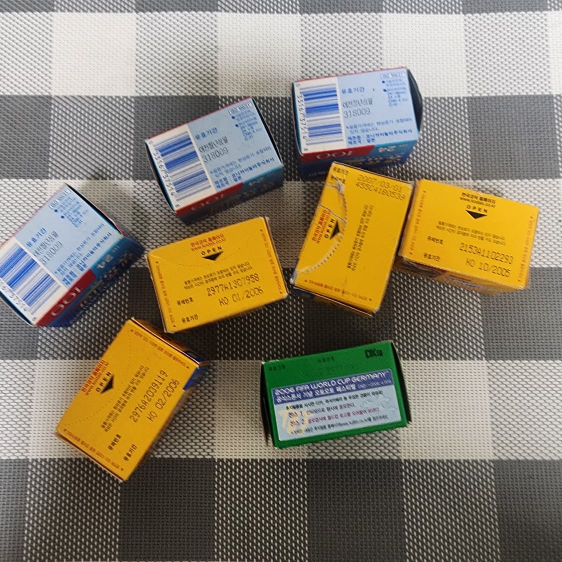 유통기한 지난 각종 필름 9개 일괄판매 상품이미지2