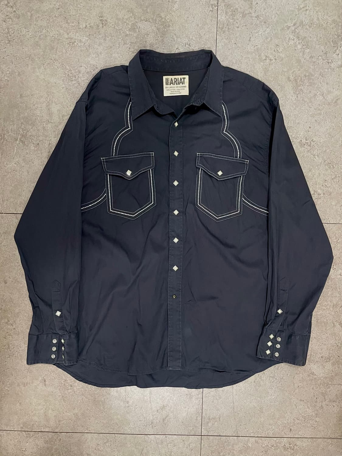 ariat 스티치디테일 웨스턴셔츠 상품이미지3