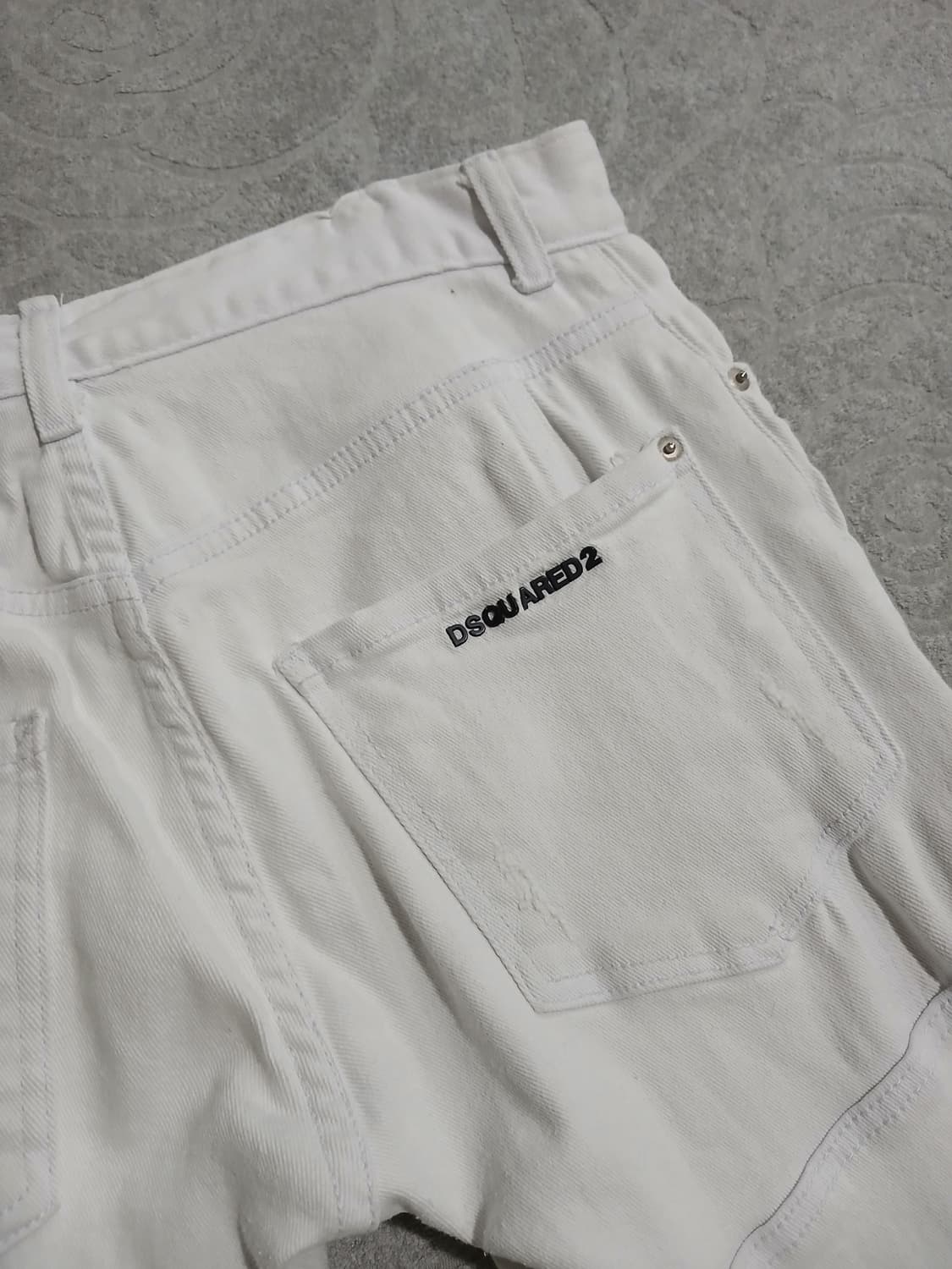 *디스퀘어드2 화이트 디스트로이드 팬츠(32-33) 상품이미지7