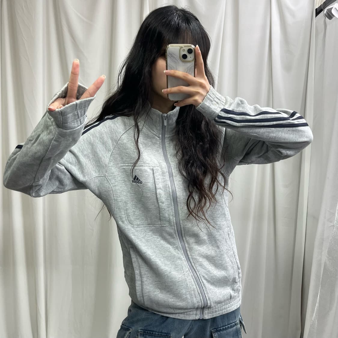 Adidas gray cotton jersey 상품이미지2