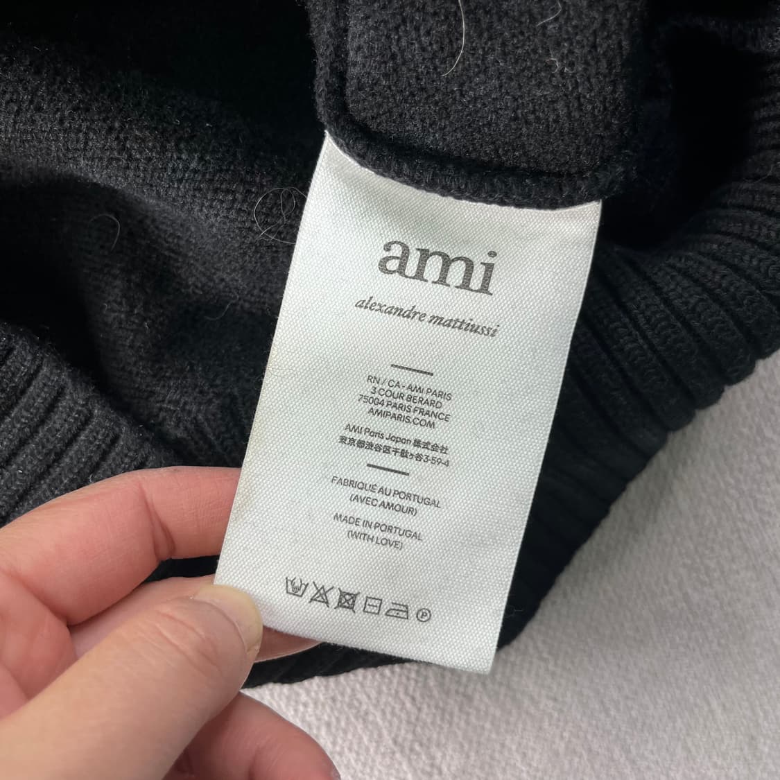 105 아미 빅로고 가디건 상품이미지9