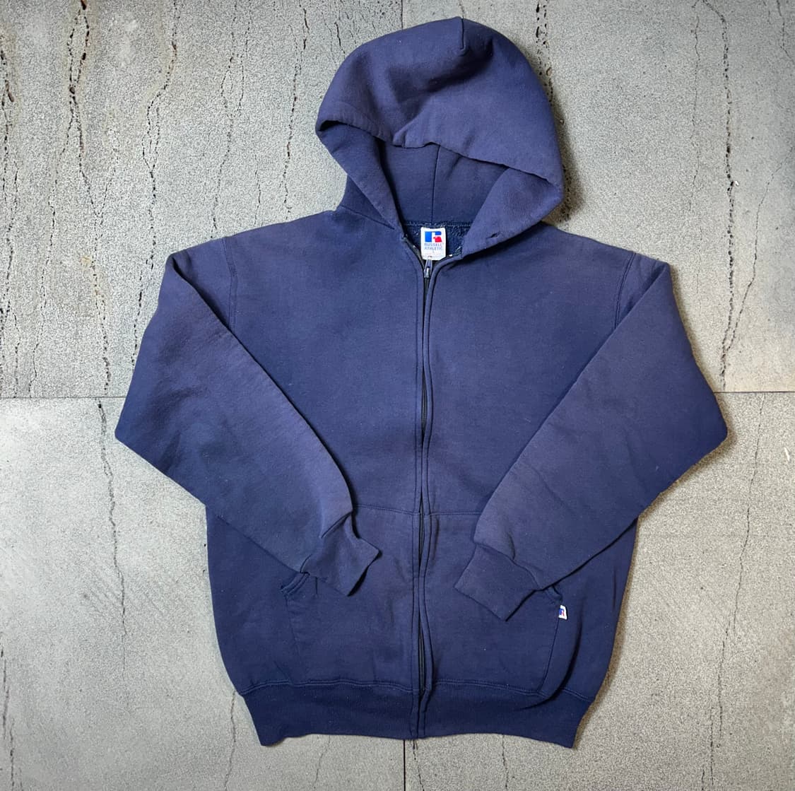 USA 90년대 추정 러셀 애슬레틱 후드집업 판매 상품이미지3