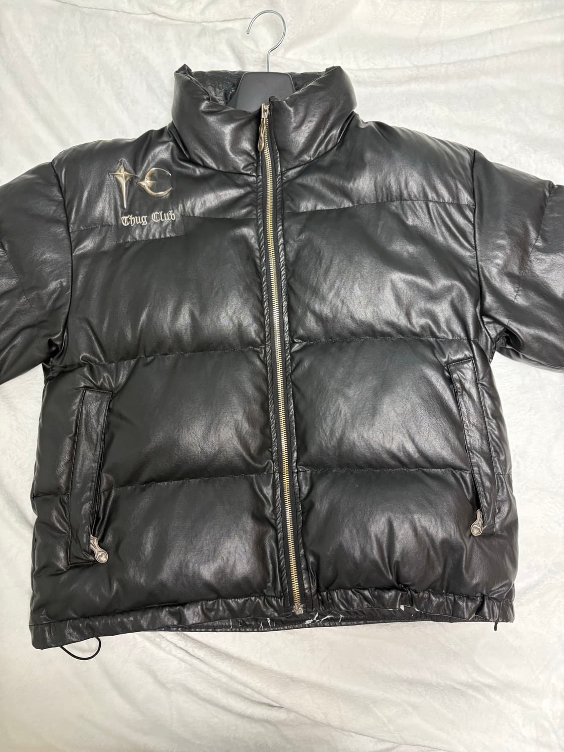 떠그클럽 레더패딩 초판 2사이즈 상품이미지1