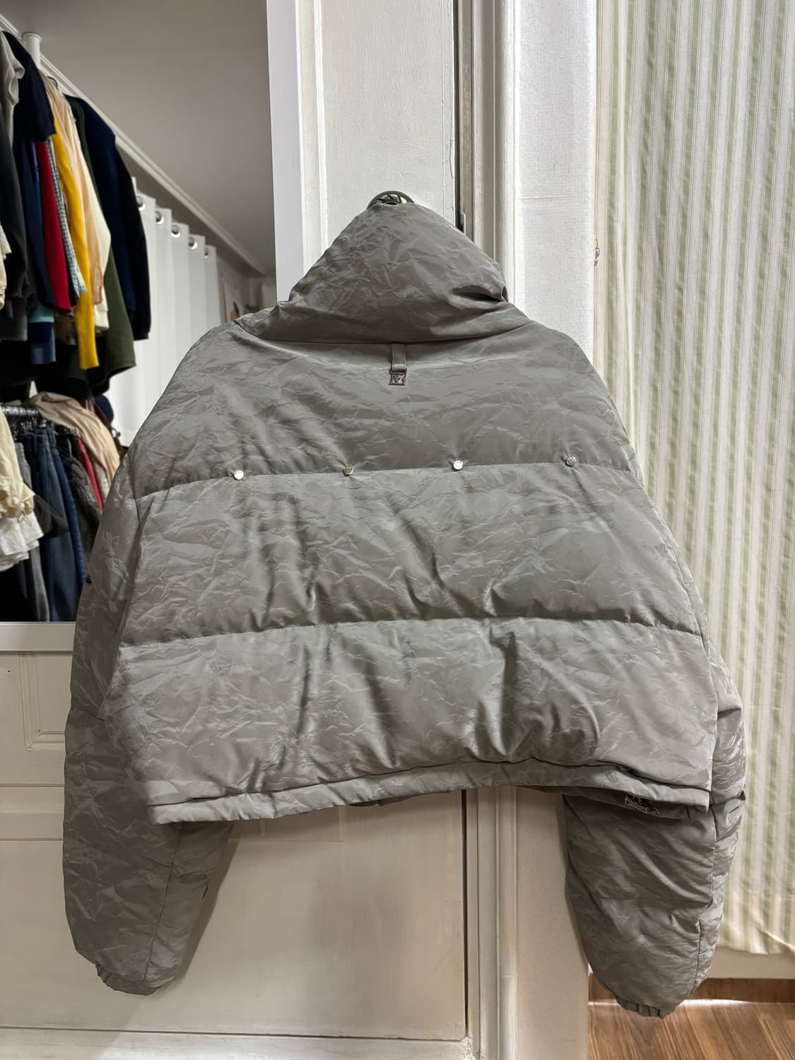 [트리밍버드] Crack Wrinkle Padding Jumper 상품이미지3