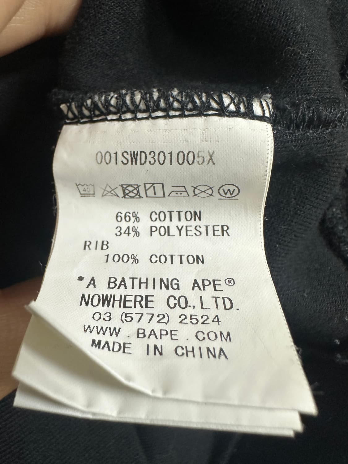 베이프 실버 샤크 블랙 맨투맨 상품이미지4