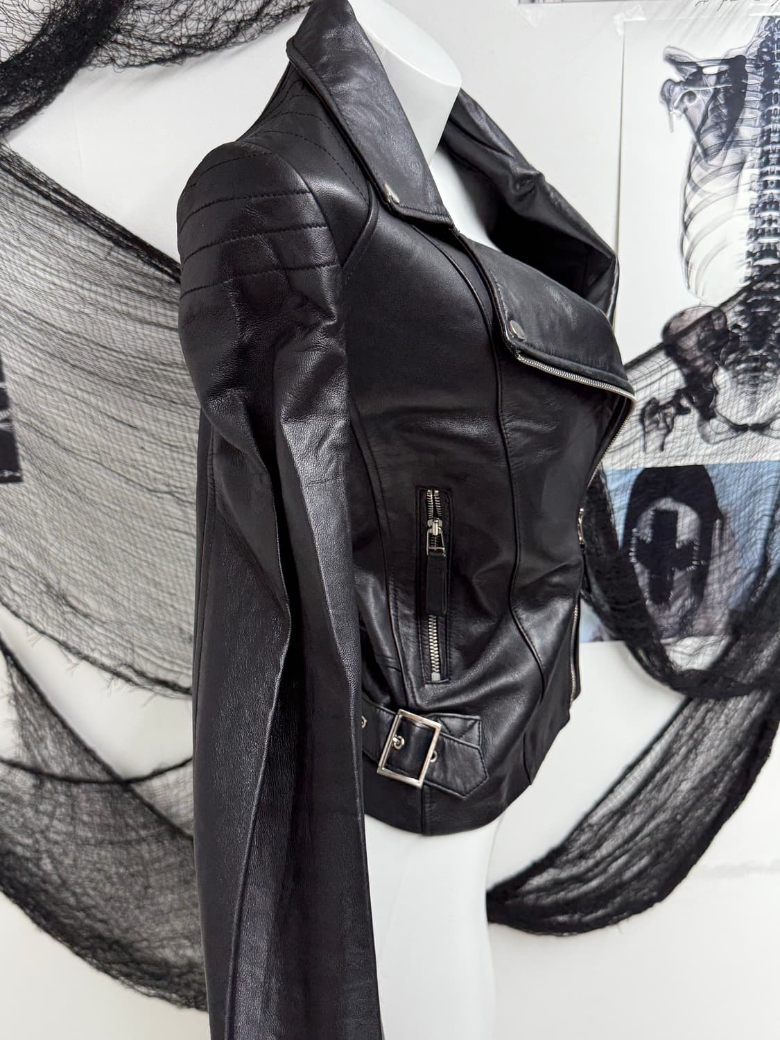 Leather jacket (양가죽) 상품이미지3