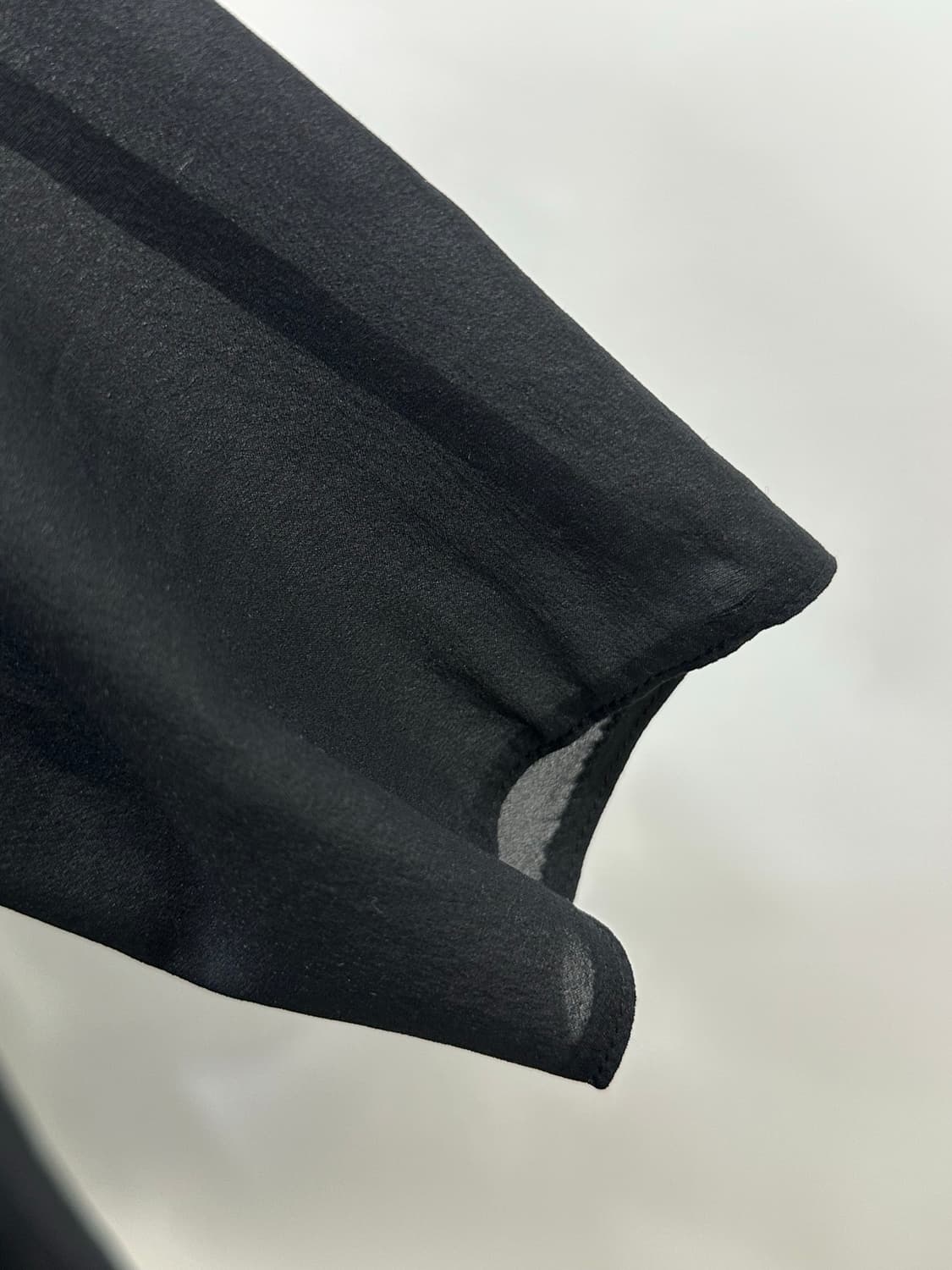 마인 셔링 시스루 블라우스 상품이미지4