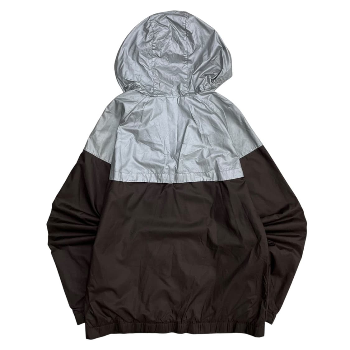 나이키 실버배색 초코맛 바람막이 L 상품이미지3