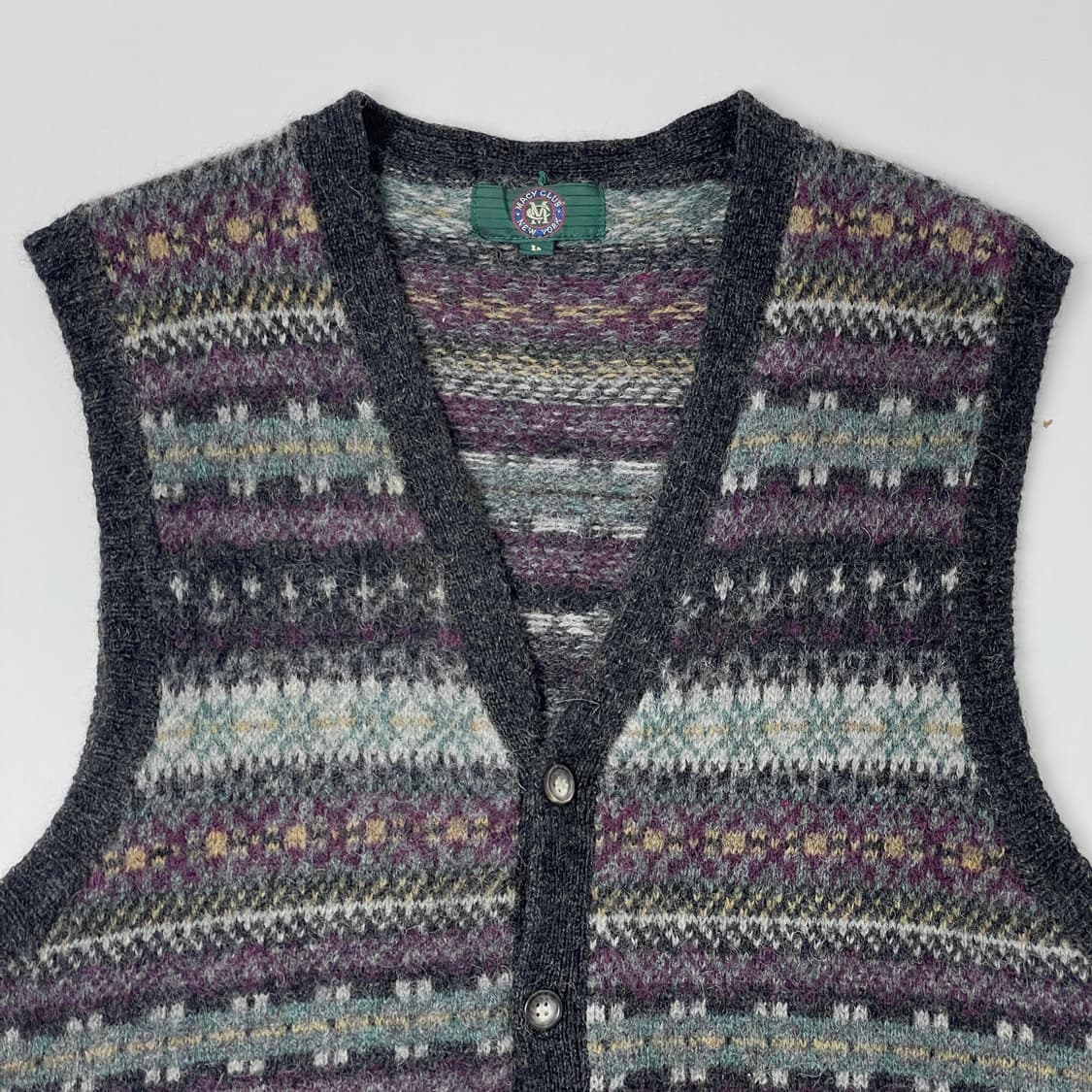 [택포] 메이시스 울 니트 조끼 L 상품이미지3