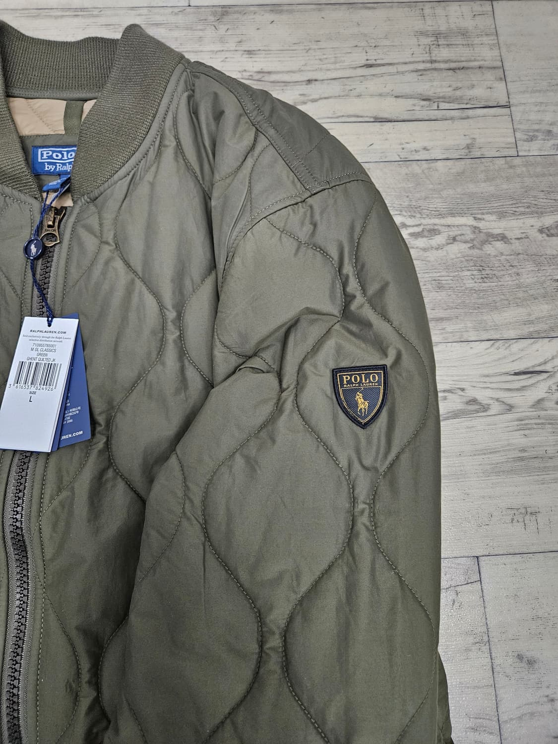 (L)25fw 폴로 랄프로렌 퀼티드 보머자켓 Quilted Shell 상품이미지6