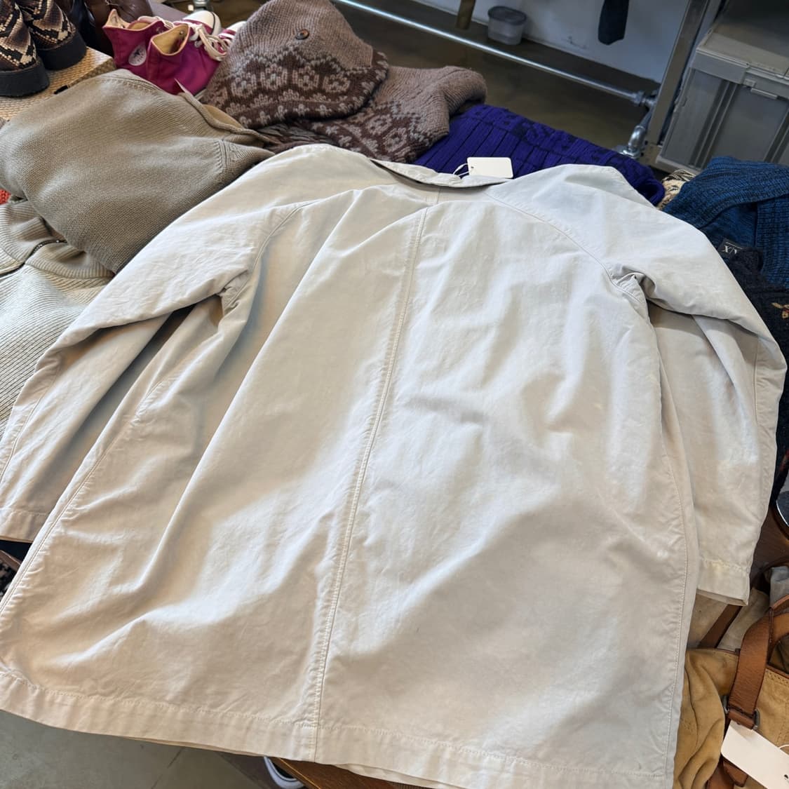 CP COMAPNY 씨피컴퍼니 이탈리아생산 중기장 코트 자켓 L XL 상품이미지6