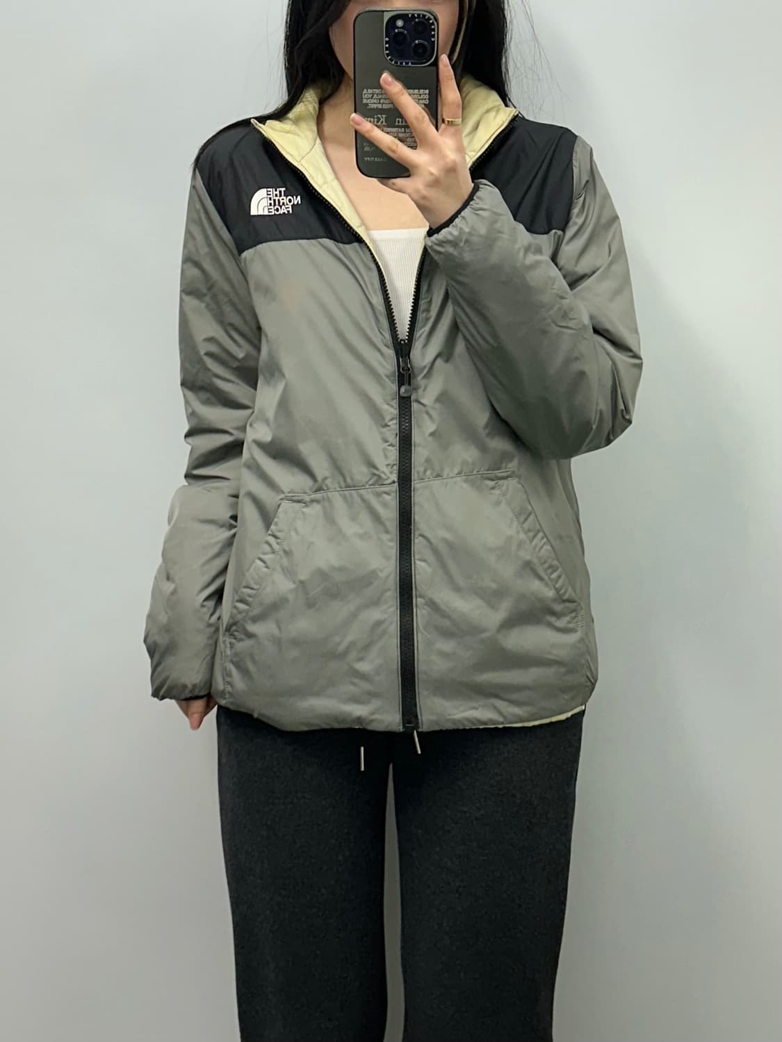 노스페이스 리버시블 경량 패딩 상품이미지1