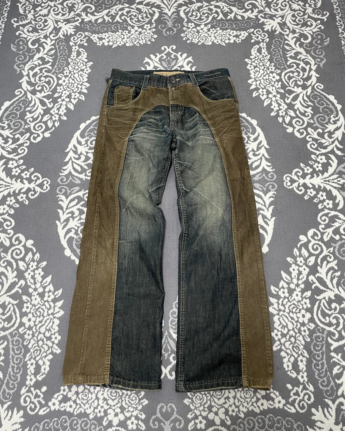 S.nik Jeans 웨스턴 패치워크 데님 팬츠 상품이미지5