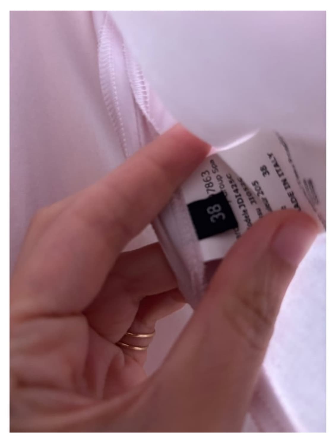 질샌더 네티비 베이비 핑크 드레스 상품이미지7