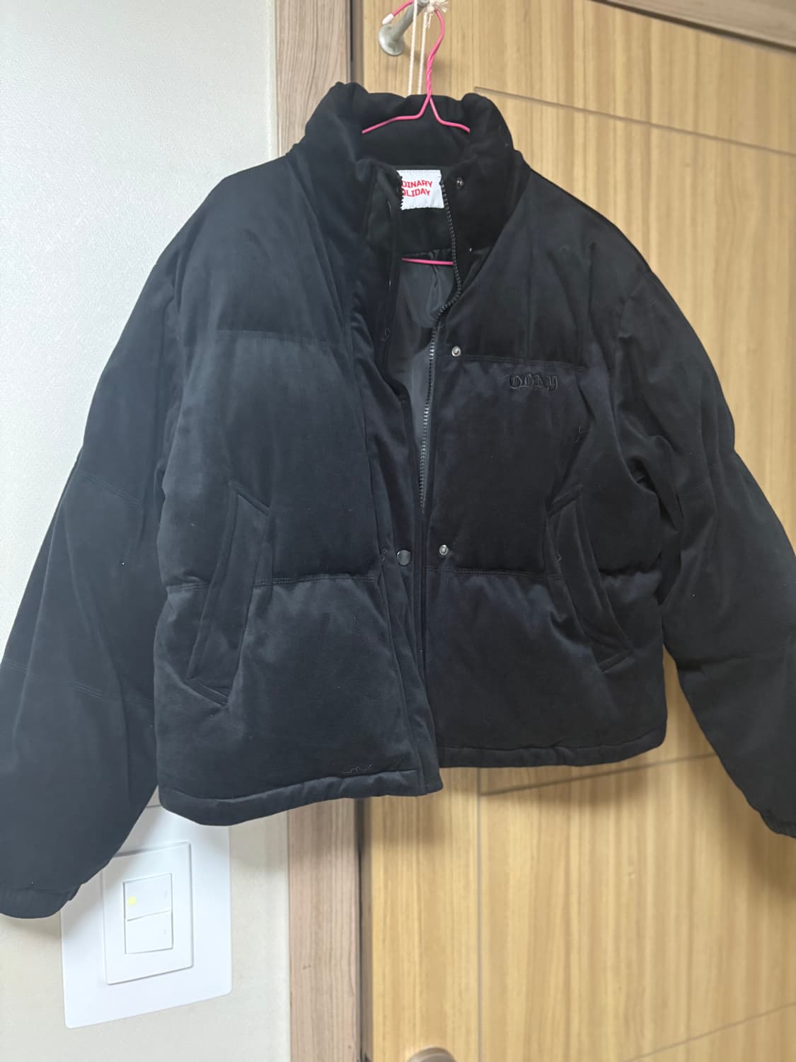 원더플레이스 여성 크롭 패딩 상품이미지1