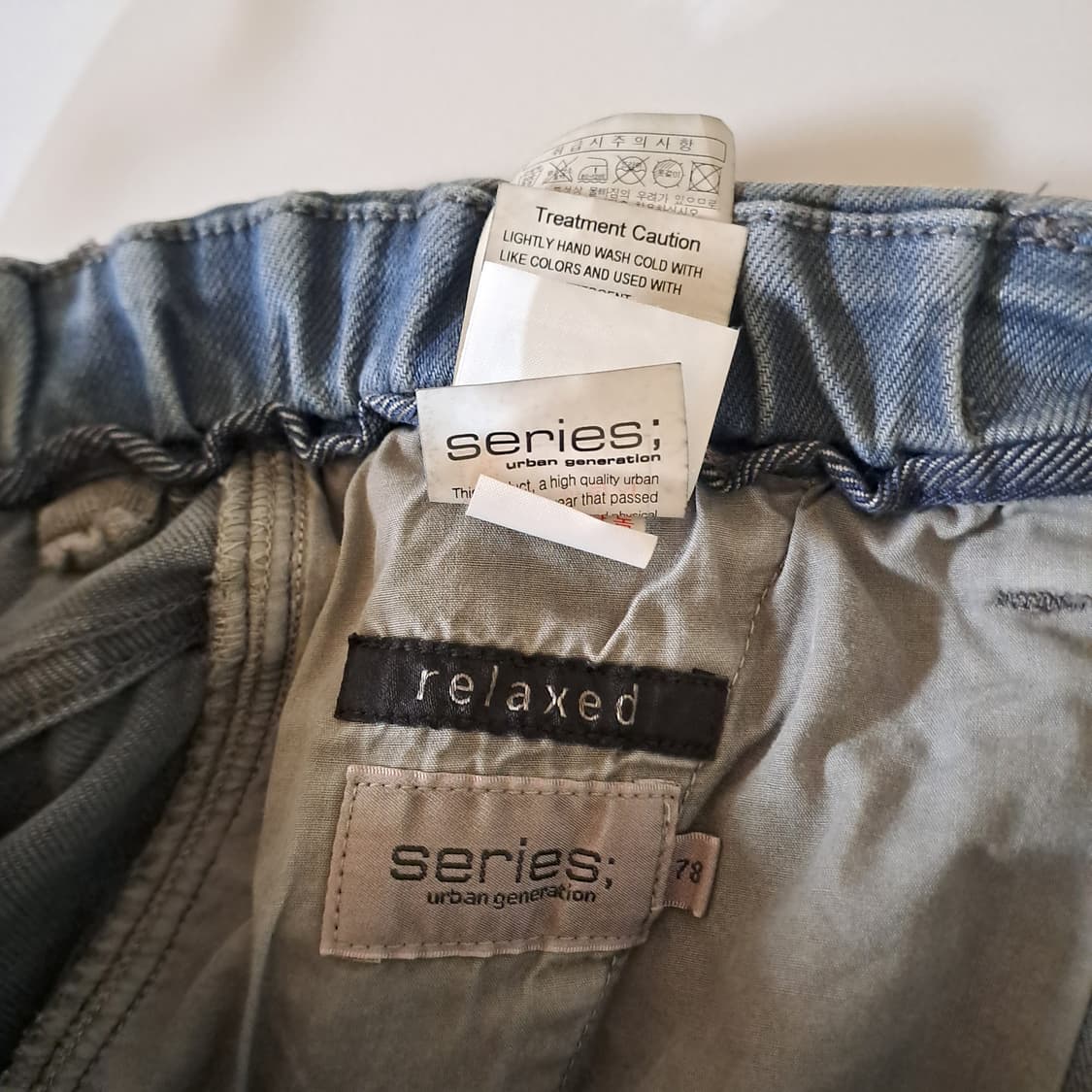 (택포) 코오롱시리즈 24FW 밴딩 릴렉스핏 팬츠 78 B81 상품이미지8