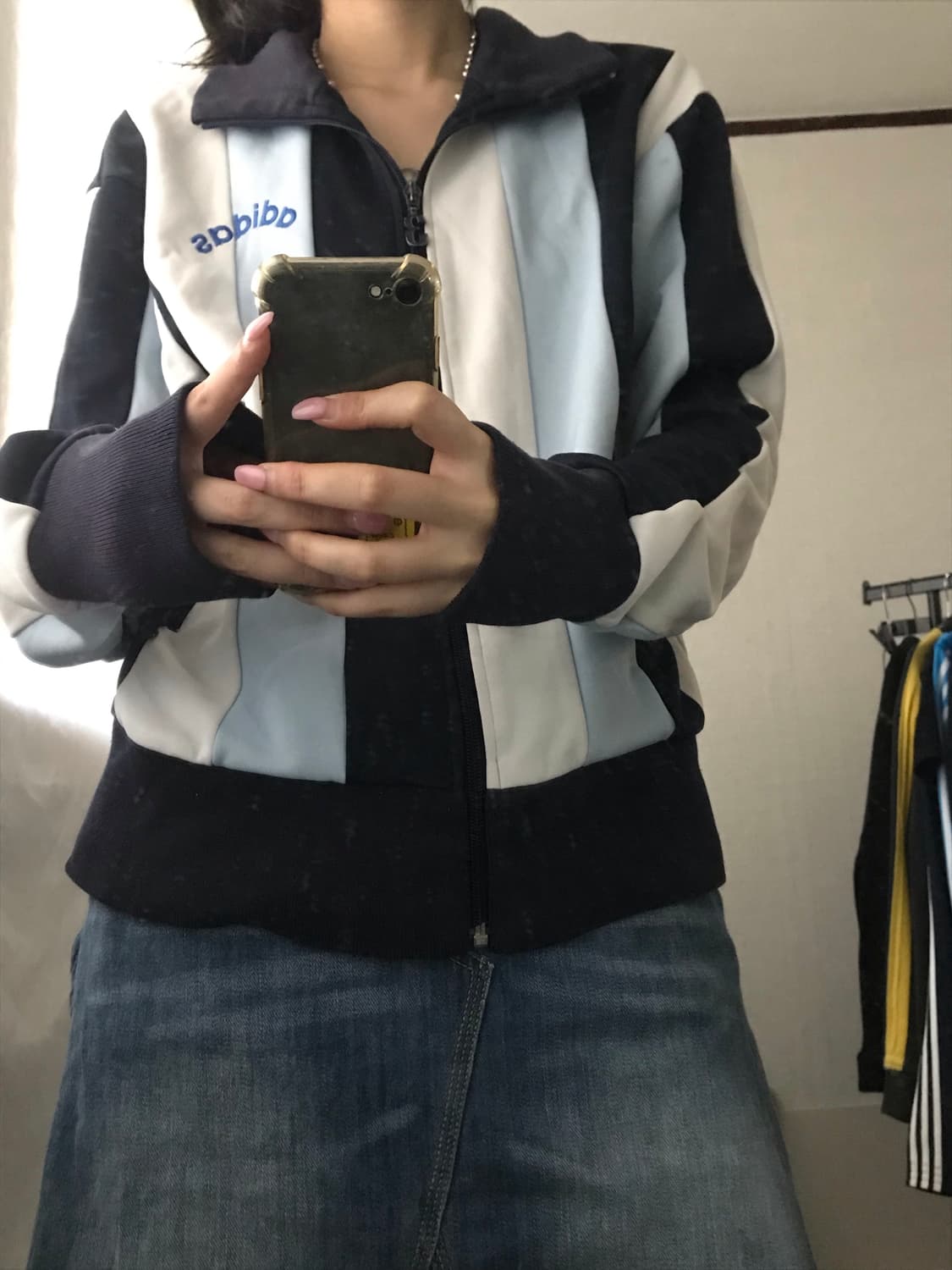 아디다스 00s 연하늘 져지 상품이미지5
