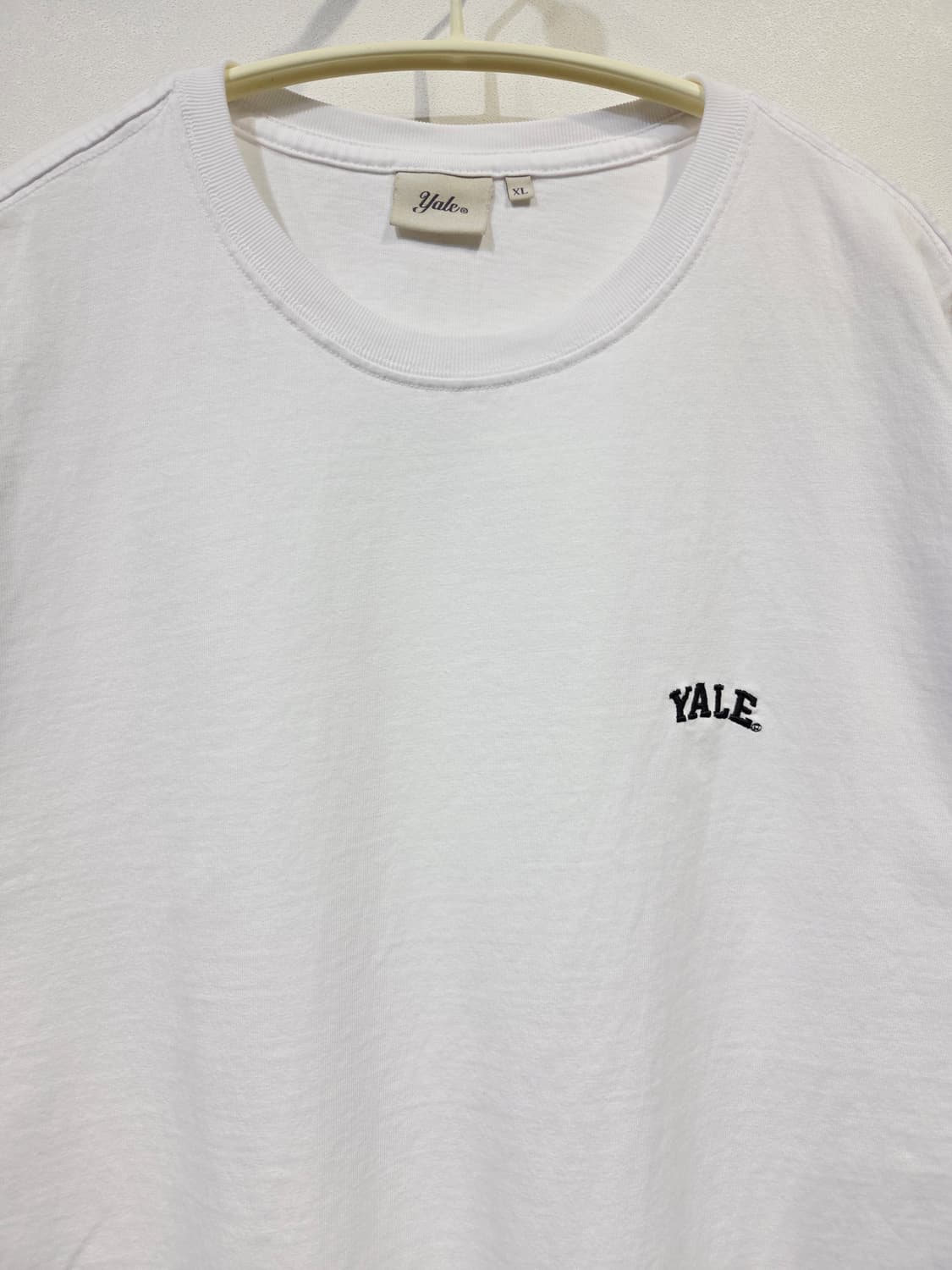 YALE 예일 스몰 로고 반팔 티셔츠 상품이미지3