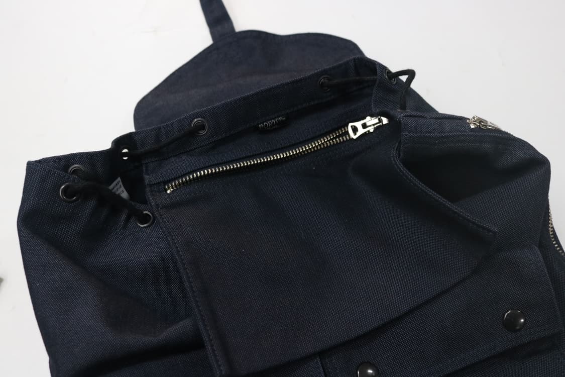 포터 스모키 캔버스 네이비 백팩 럭색 상품이미지7