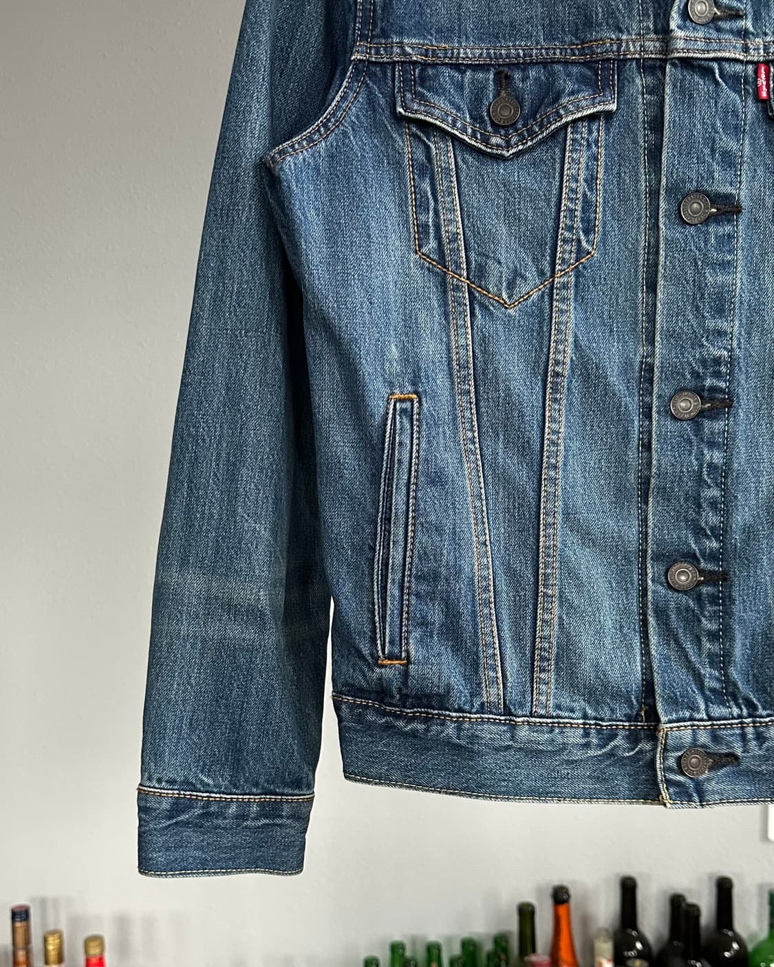 [S]리바이스 Levi's 클래식 데님 트러커 자켓 상품이미지4