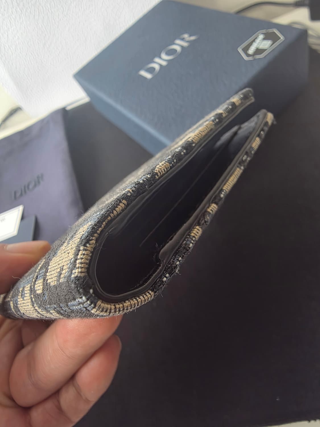 디올 오블리크 카드지갑 상품이미지10